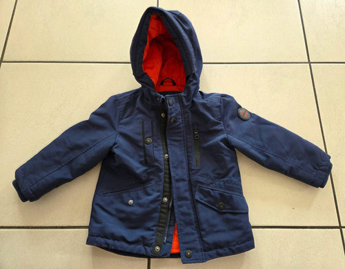 Jungen parka jacke gefüttert - jacke,