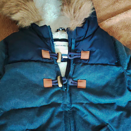 Unisex kinder winter parka - c/a,