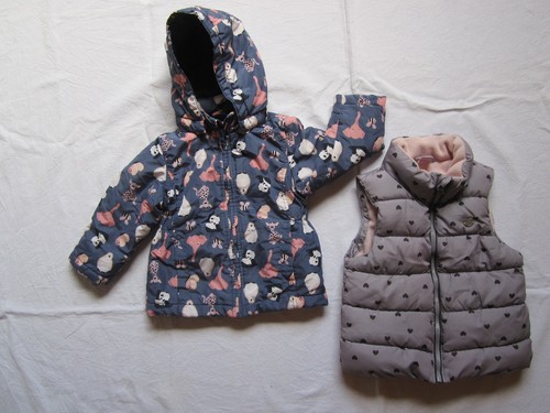 Winterjacke und weste - 1x,