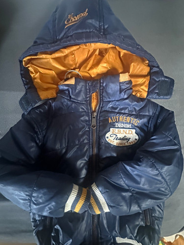 Bound denim baby steppjacke - f.bound,